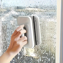 NARA | Dubbelzijdige magnetische raamreiniger voor eenvoudig streeploos schoonmaken - ideaal voor ramen met dubbele beglazing