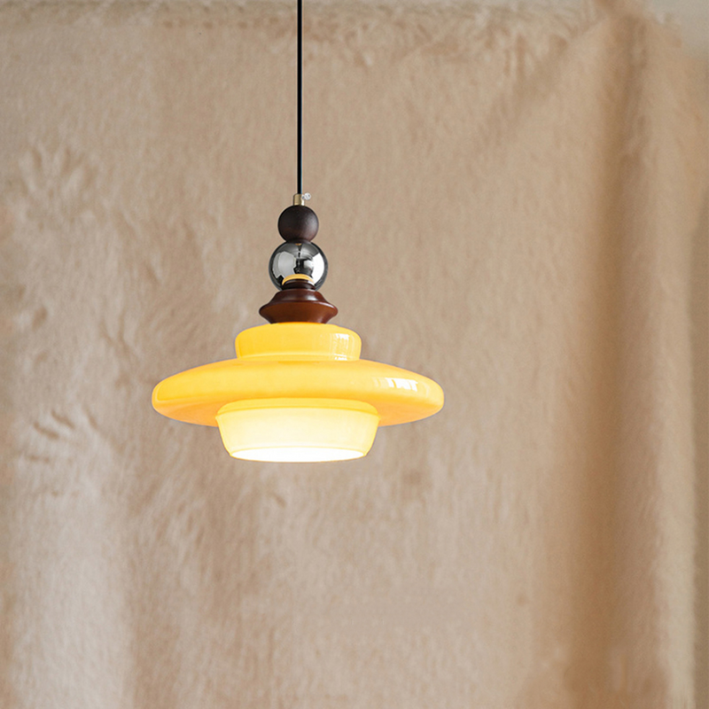 Beige Crown Hanglamp – Klassieke charme in een modern jasje