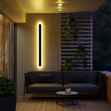 Nara – Minimalistische Buitenlamp met Strakke LED-lijn