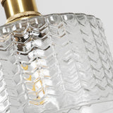 Vintage Crystal – Hanglamp in cilindervorm van glas