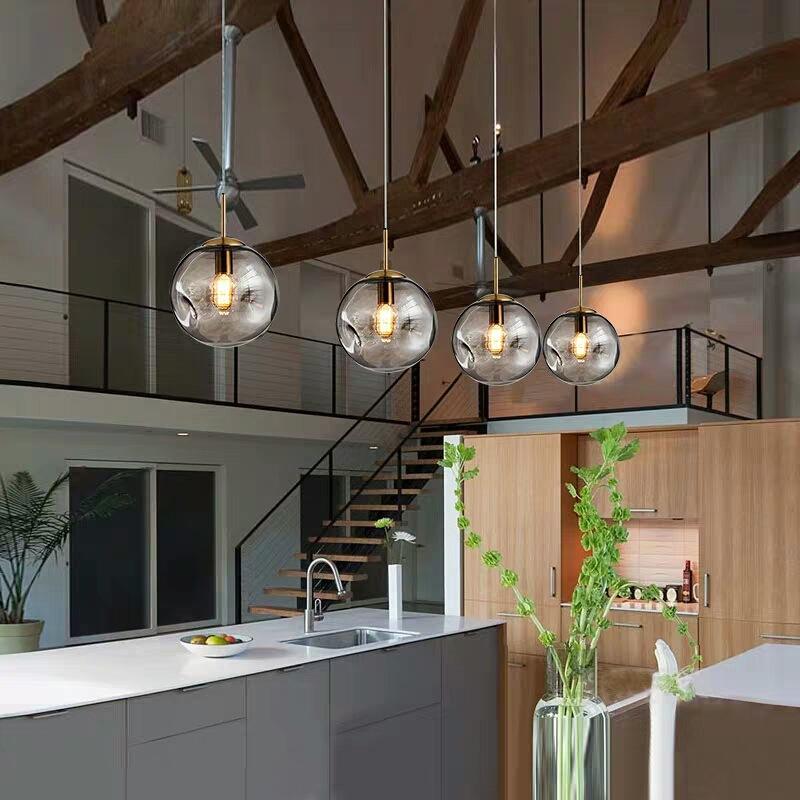 Elegante Moderne Glazen Hanglamp