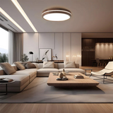 Wooden Halo – Natuurlijke eenvoud aan het plafond