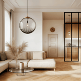 Nara – Glazen Bol Hanglamp met Warme, Diffuse Verlichting