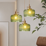 Vintage Crystal – Hanglamp in cilindervorm van glas