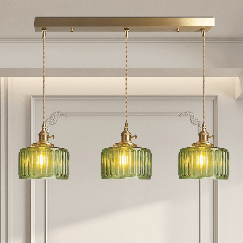 Vintage Crystal – Hanglamp in cilindervorm van glas