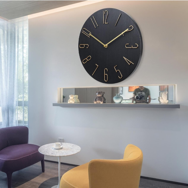 Nara – Wandklok Groot met Tijdloos Design
