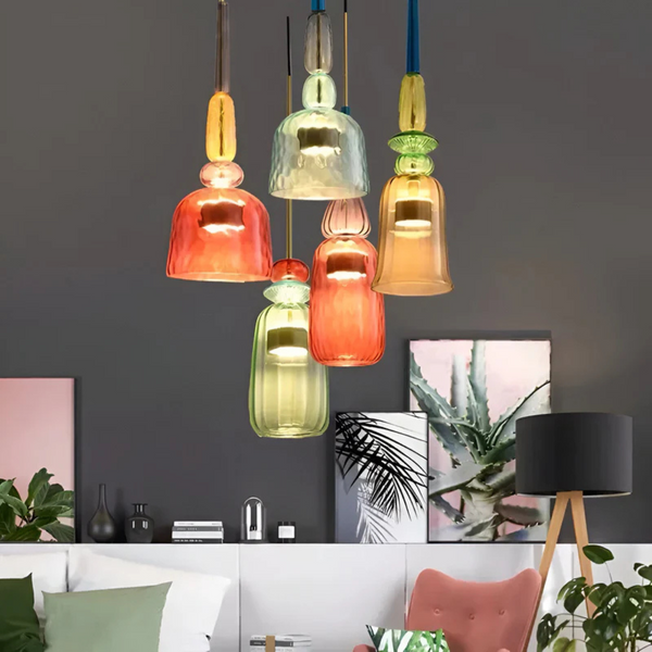 Nara – Hanglamp met Macaron Kleuren en Scandinavisch Design
