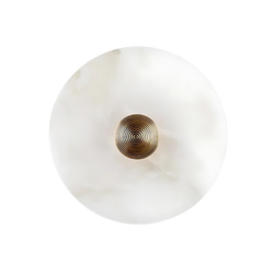 Alabaster Wandlamp – Tijdloos Licht met Natuurlijke Luxe