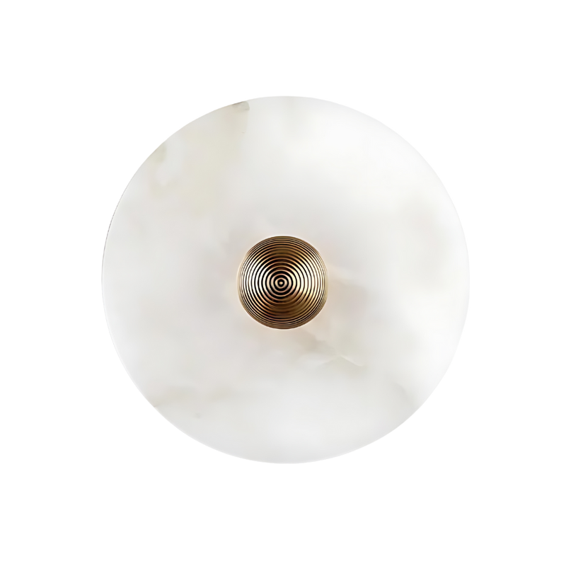Alabaster Wandlamp – Tijdloos Licht met Natuurlijke Luxe