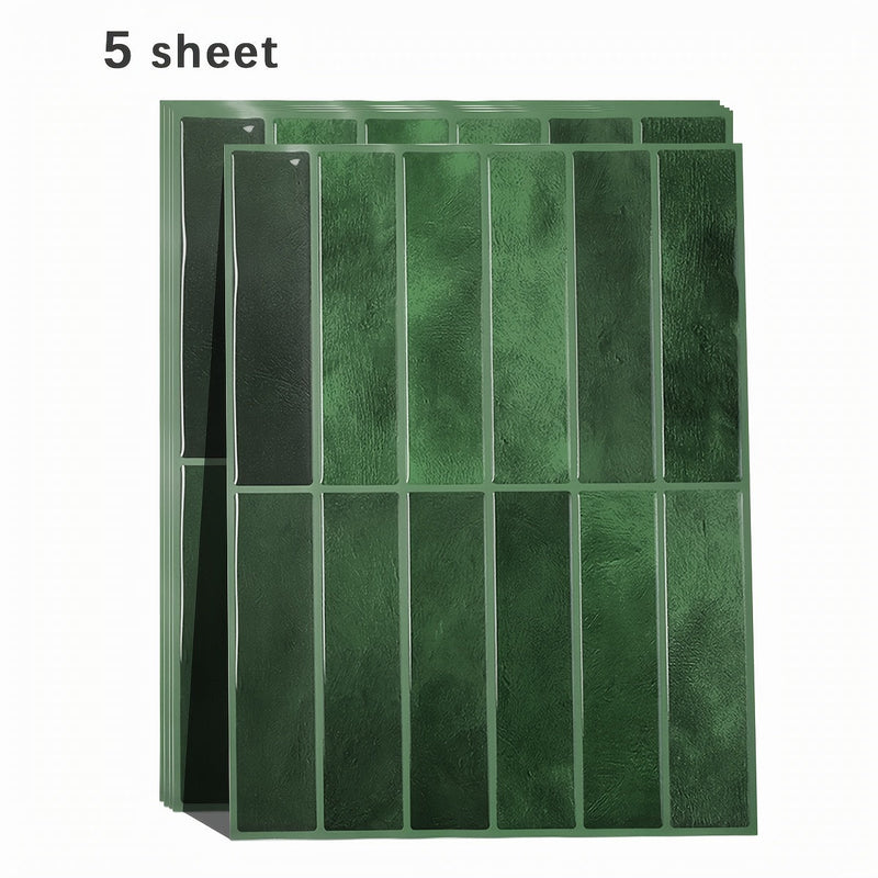NARA | 3D Zelfklevende Muurtegels, Waterdicht & Hittebestendig, Verwijderbare Keuken Backsplash, Decoratieve Plakkers voor Thuisdecoratie