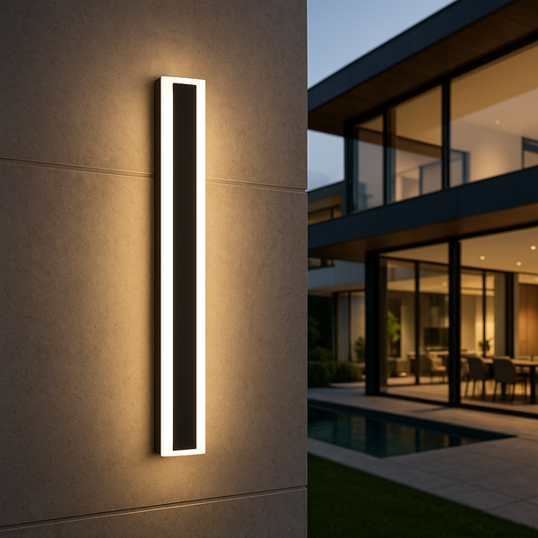 Nara – Minimalistische Buitenlamp met Strakke LED-lijn