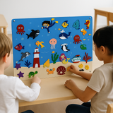 Nara – FeltBoard Educatief Dierenlandschap van Vilt