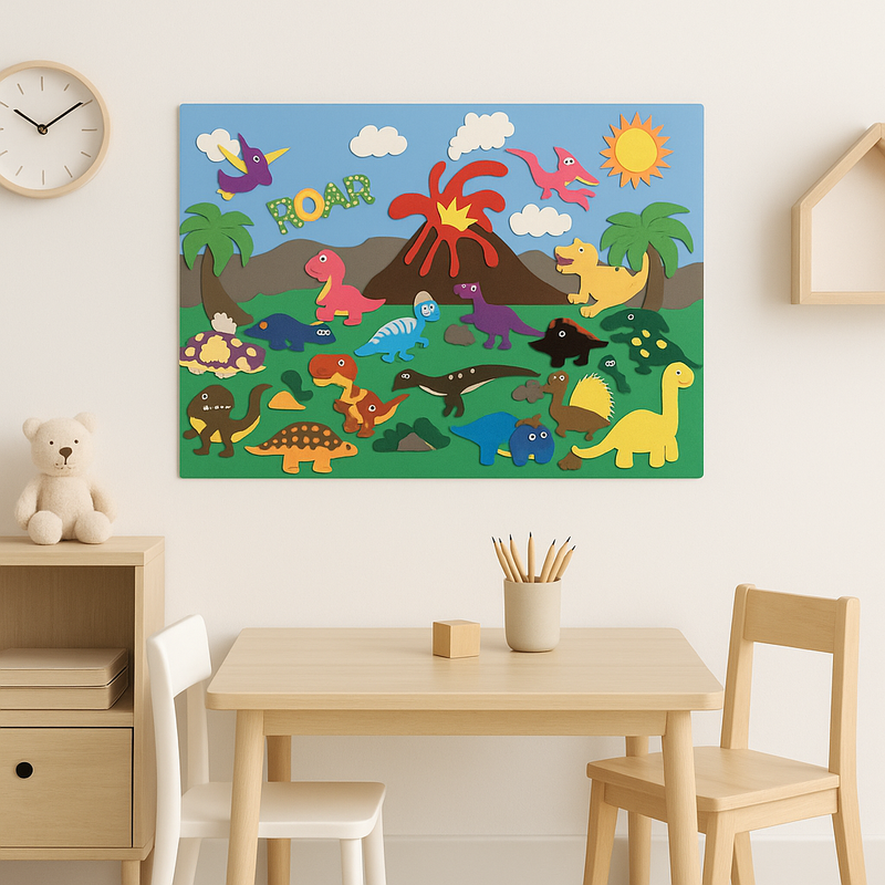 Nara – FeltBoard Educatief Dierenlandschap van Vilt