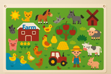 Nara – FeltBoard Educatief Dierenlandschap van Vilt