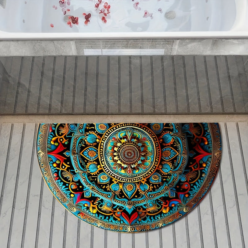 Nara – SacredCircle Deurmat met Mandala Design