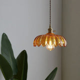 BubbleGlow – Hanglamp van glas en koper