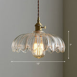 BubbleGlow – Hanglamp van glas en koper