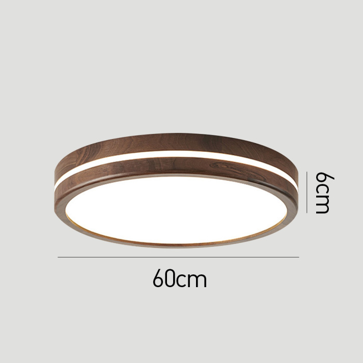 Wooden Halo – Natuurlijke eenvoud aan het plafond