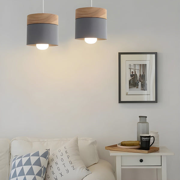 LoftCharm Light – Houten Hanglamp met Scandinavische Uitstraling