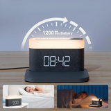 Nara – Lumicharge Draadloze Oplader met Nachtlamp & Alarmfunctie