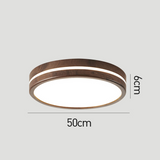 Wooden Halo – Natuurlijke eenvoud aan het plafond