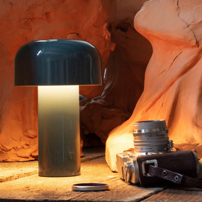 Champignon Tafellamp – Vrij Licht, Vorm in Stijl