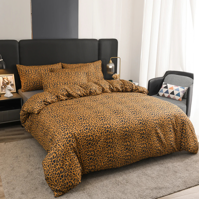 Nara – Stijlvol Bedovertrek met Abstract Design