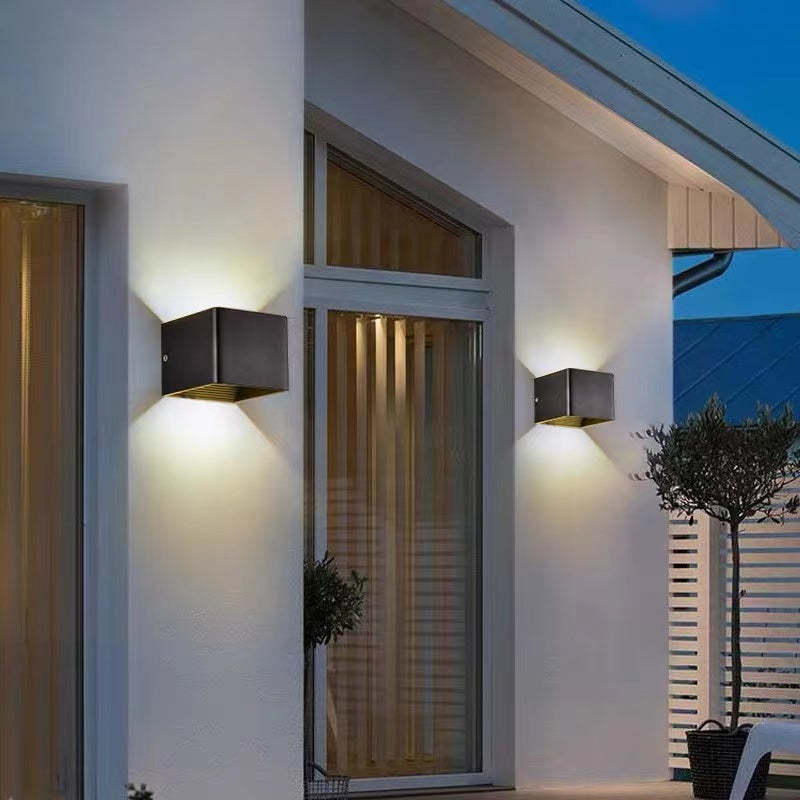 Moderne Waterdichte LED Wandlamp van Aluminium – Voor Binnen en Buiten