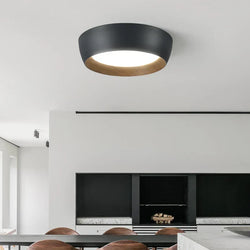 Maison – Minimalistische Plafondlamp met Houtaccent