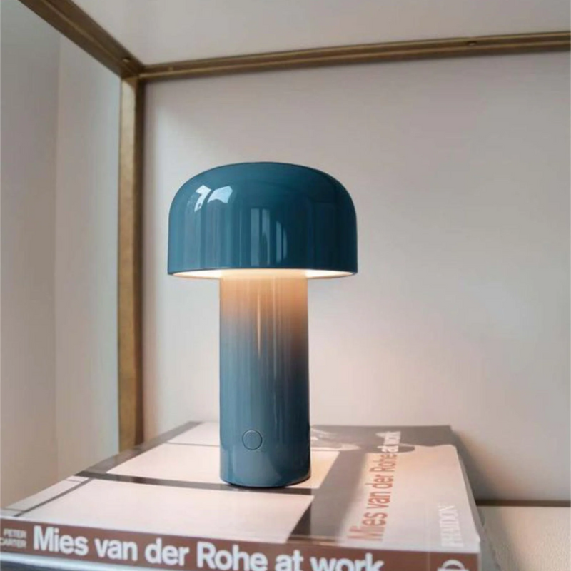 Champignon Tafellamp – Vrij Licht, Vorm in Stijl