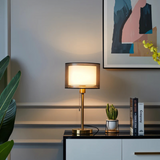 Nara – Vintage Stoffen Tafellamp
