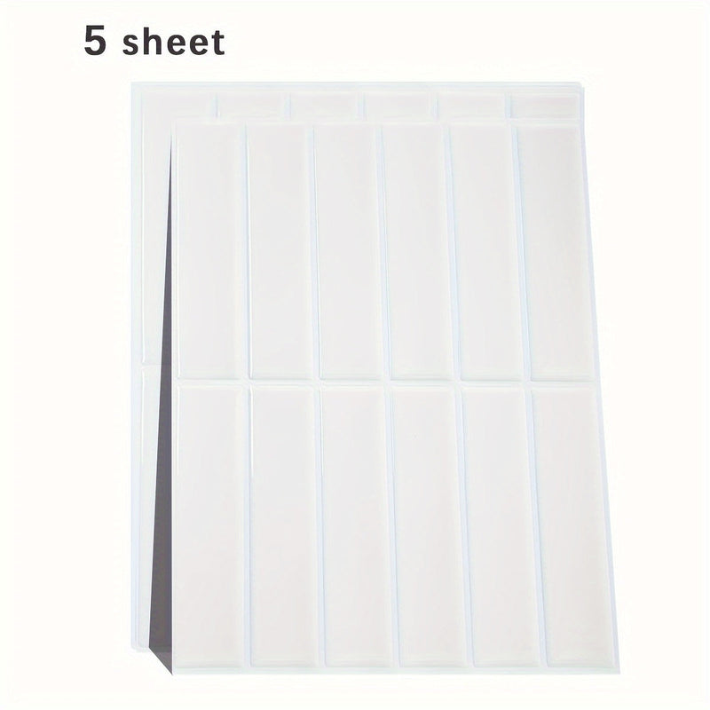 NARA | 3D Zelfklevende Muurtegels, Waterdicht & Hittebestendig, Verwijderbare Keuken Backsplash, Decoratieve Plakkers voor Thuisdecoratie