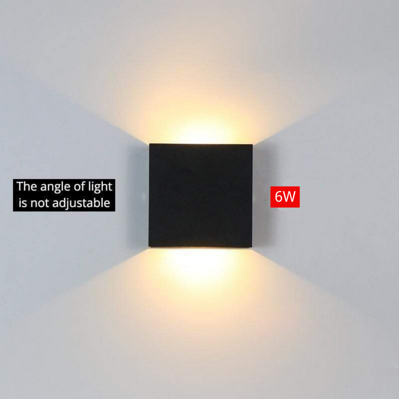 Moderne Waterdichte LED Wandlamp van Aluminium – Voor Binnen en Buiten