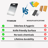TitaniumBoard™ – Professionele snijplank van 100% medisch titanium