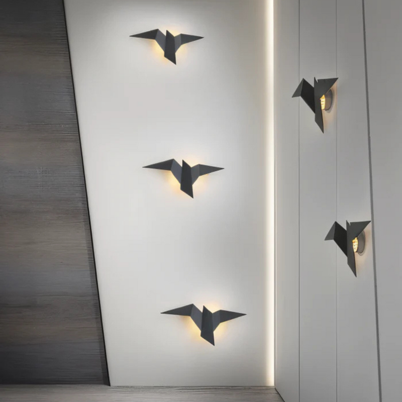 Nara – Origami Wandlamp met Artistiek Design