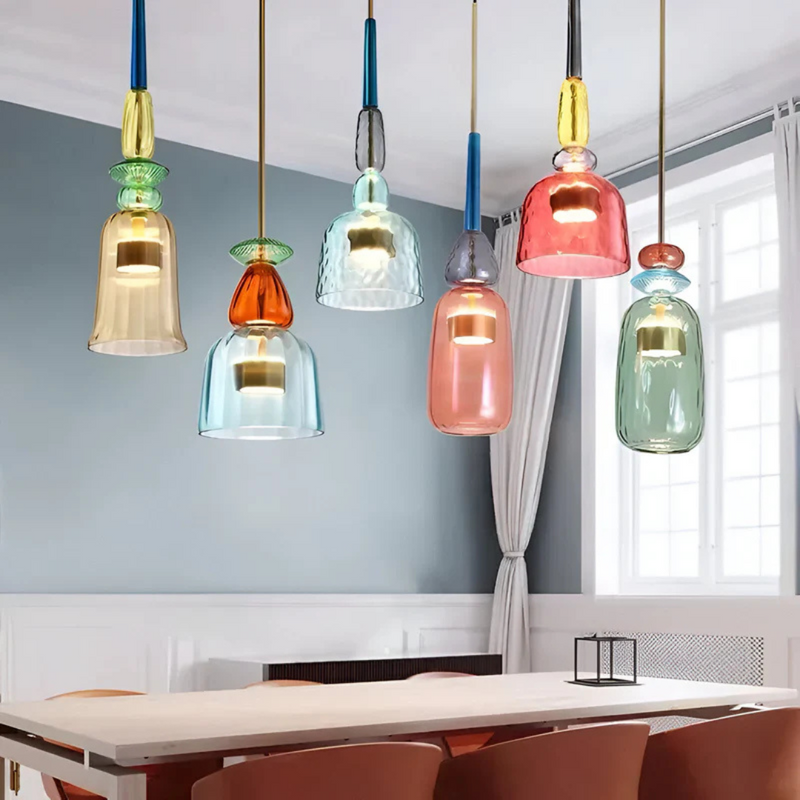 Nara – Hanglamp met Macaron Kleuren en Scandinavisch Design