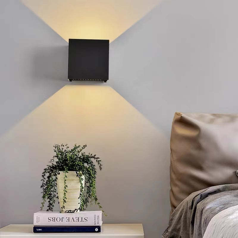 Moderne Waterdichte LED Wandlamp van Aluminium – Voor Binnen en Buiten