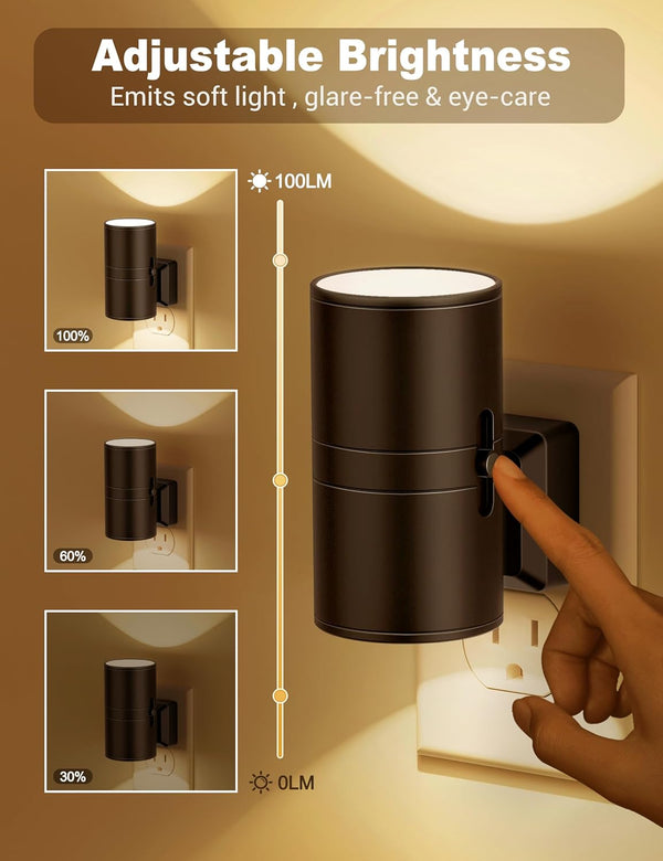 Nara – Dimbare LED Nachtlamp met Schemer Sensor