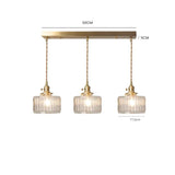 Vintage Crystal – Hanglamp in cilindervorm van glas