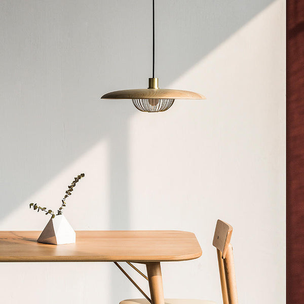 Imitatie houtnerf – Hanglamp met natuurlijke charme