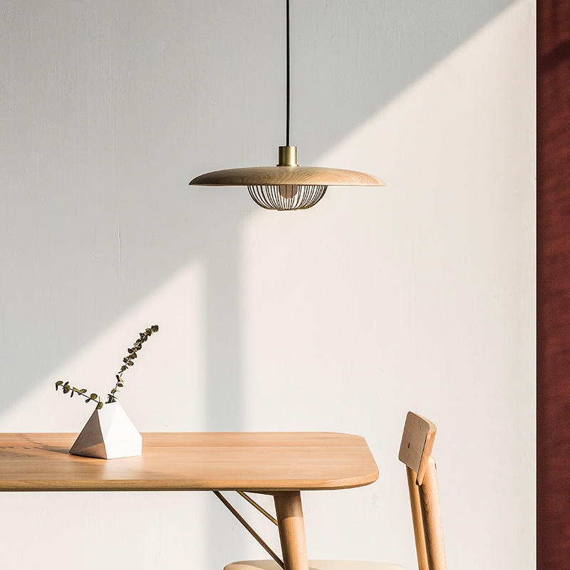 Imitatie houtnerf – Hanglamp met natuurlijke charme