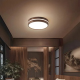 Wooden Halo – Natuurlijke eenvoud aan het plafond