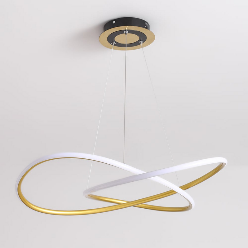 Gold Circle Hanglamp - LED Plafondlamp