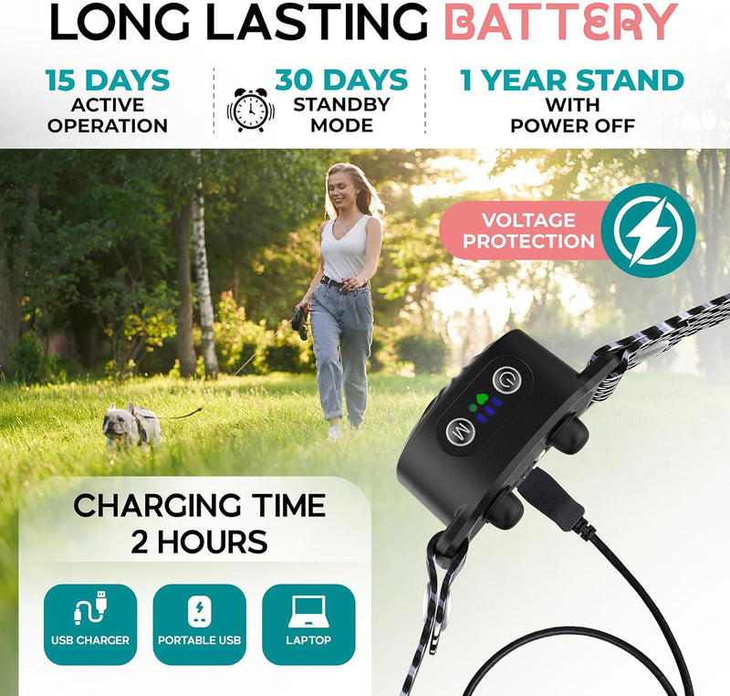 BarkEase – Anti-Blaf Halsband voor Kleine Honden