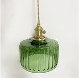 Vintage Crystal – Hanglamp in cilindervorm van glas