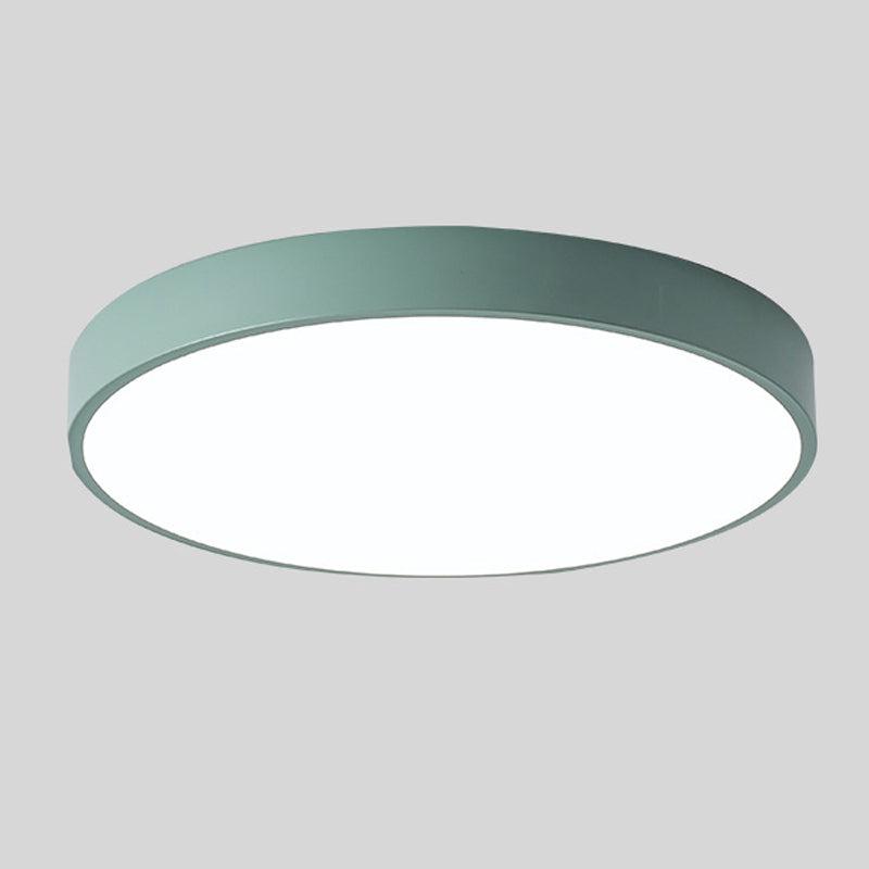 Nordic Wooden Macaron Plafondlamp