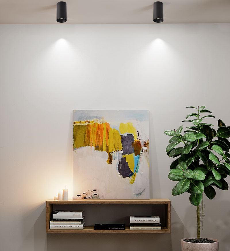 Round COB – Strakke plafondspot met moderne precisie
