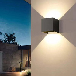 Moderne Waterdichte LED Wandlamp van Aluminium – Voor Binnen en Buiten