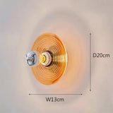 Vintage Glass – LED Wandlamp met nostalgische flair