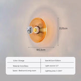 Vintage Glass – LED Wandlamp met nostalgische flair